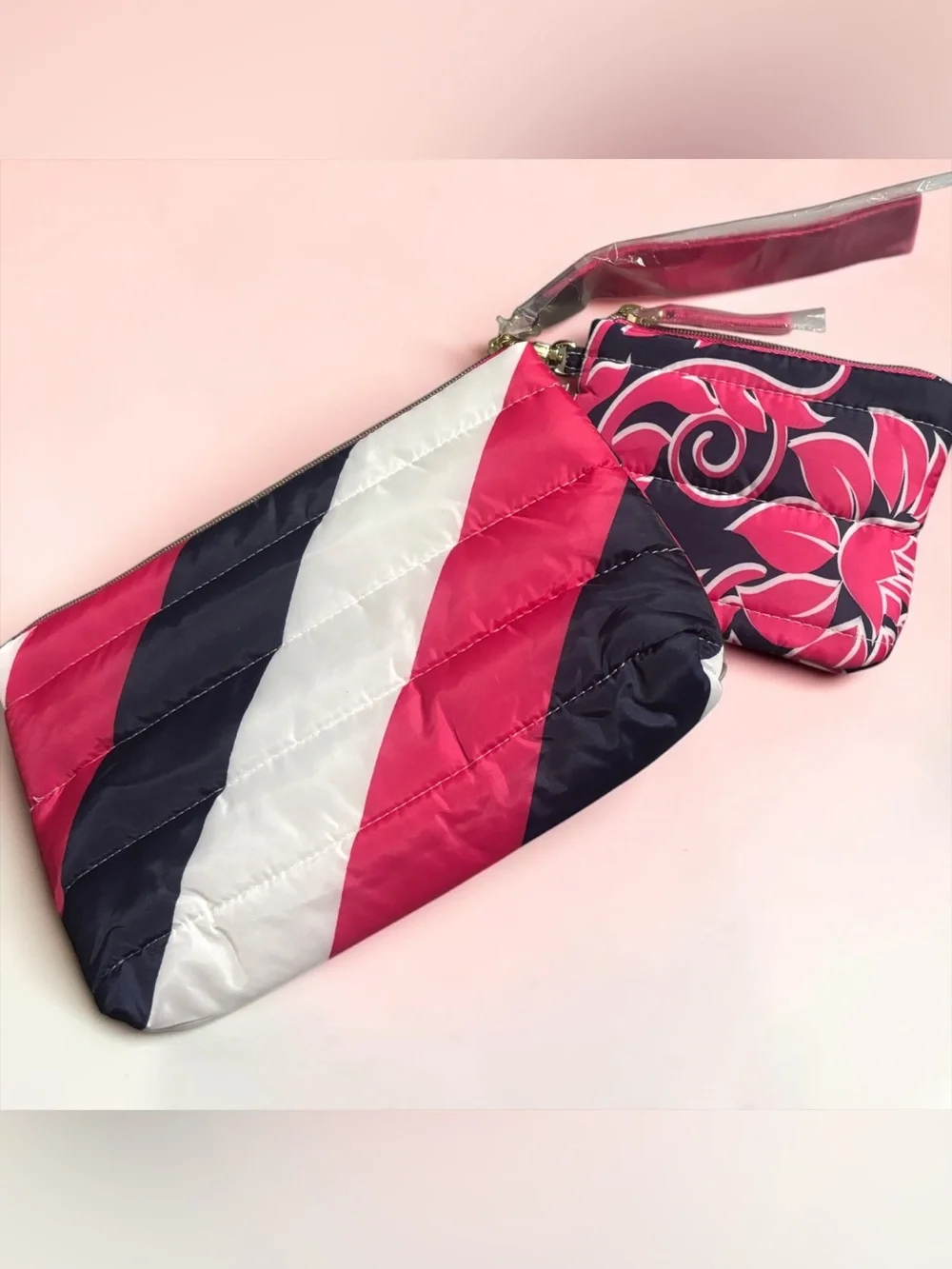 Estee Lauder makeup Bag and coin purse NWOT- 2 pcs